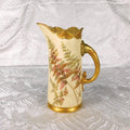 Royal Worcester Pitcher or Jug with Gold Trim # 27585