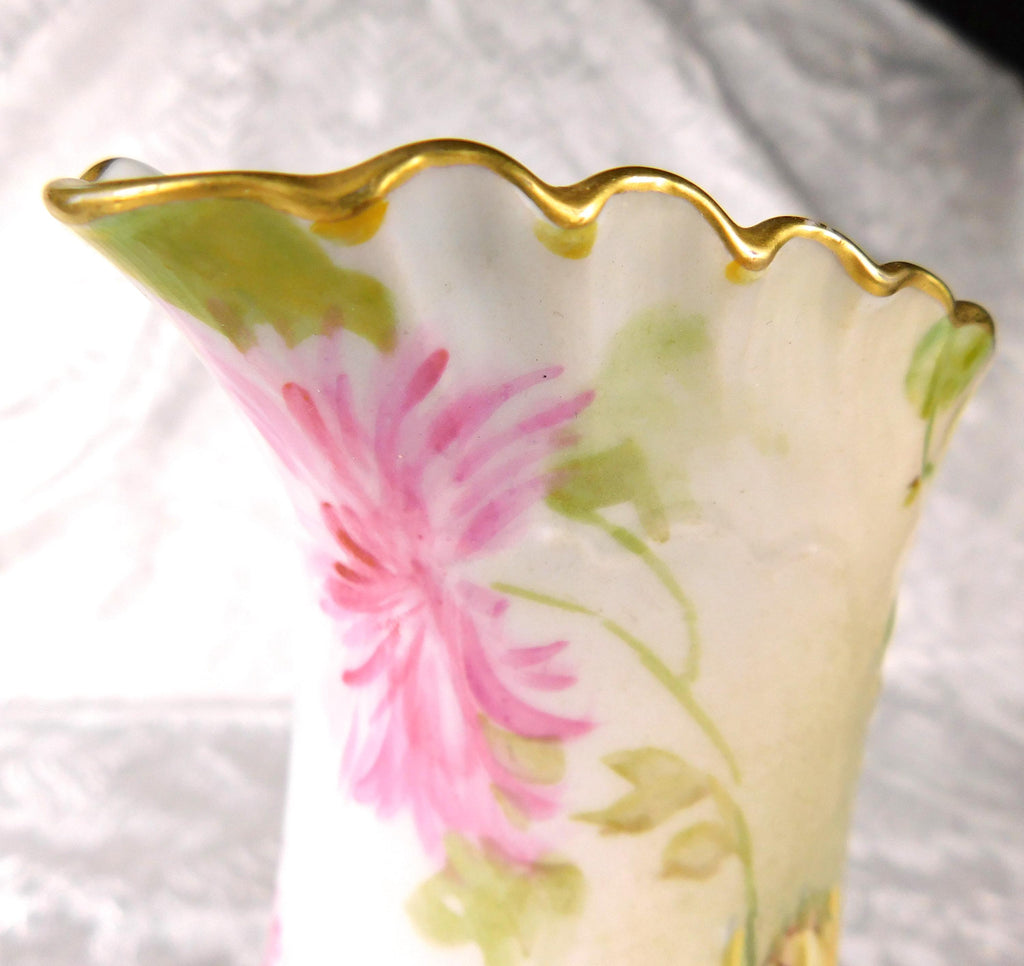Jean Pouyat Limoges Hand Painted and Signed Chocolate Pot # 27594