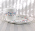 Wedgwood Angela Vanity Tray and Covered Ring/Trinket Dish  # 24718