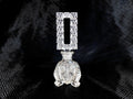 Clear Glass Perfume Bottle # 23511