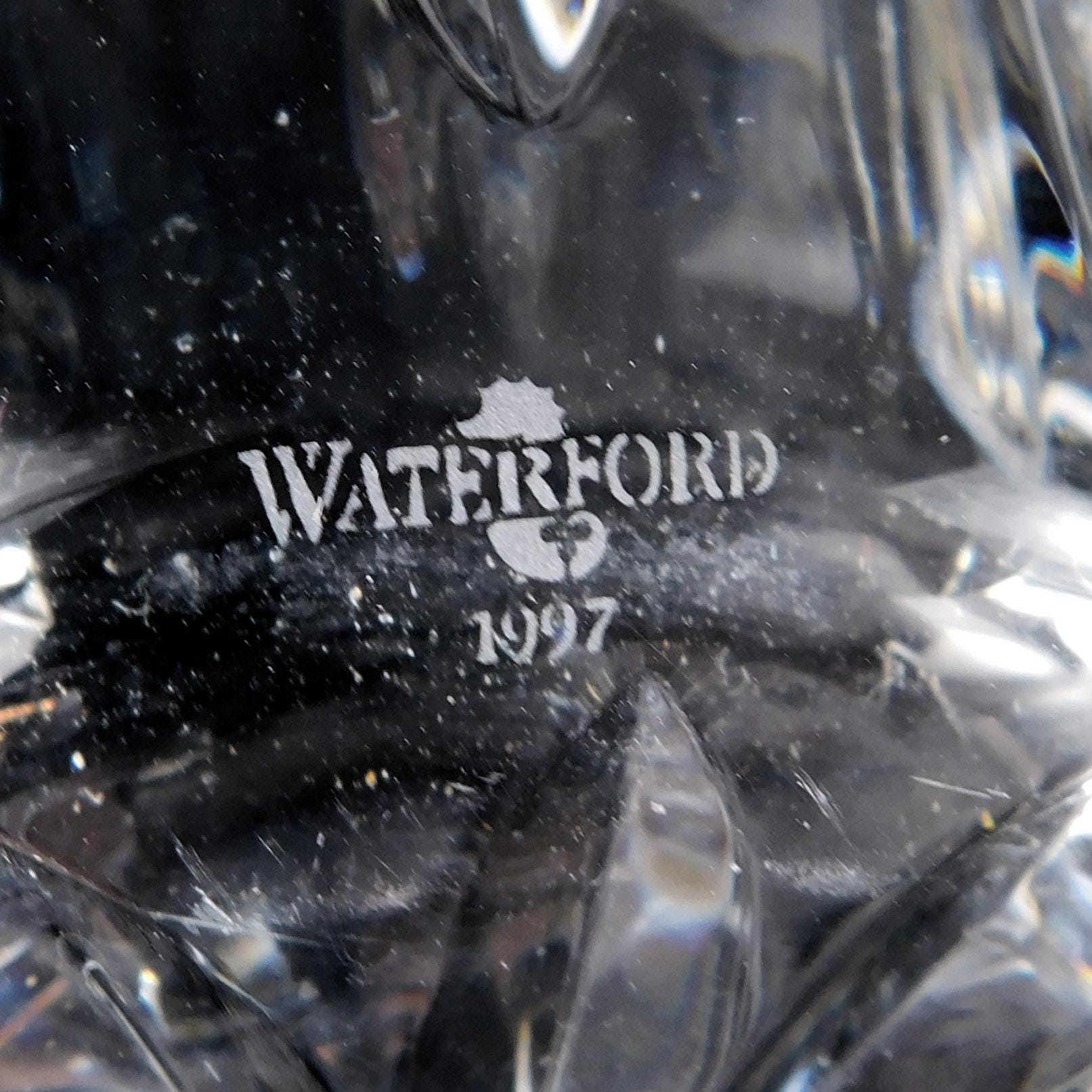 Waterford Cut Crystal Centerpiece Bowl # 27578