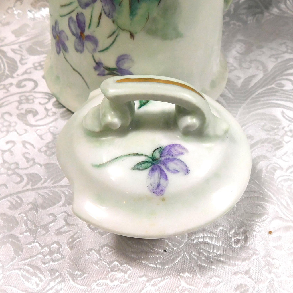 Signed Tressemanes & Vogt Limoges Chocolate Pot #  27232