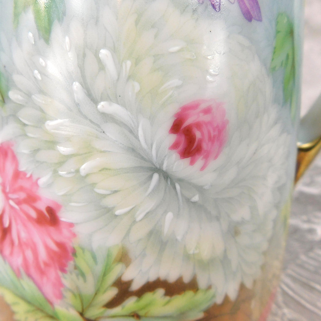Tirschenreuth Hand Painted Chcoolate Pot #  27545