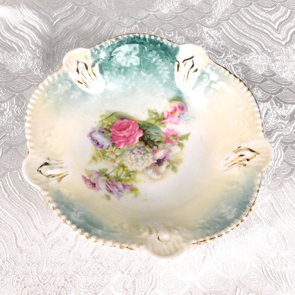 Pair of Two Reinhold Schlegelmilch RS Prussia Fruit Bowls # 27573