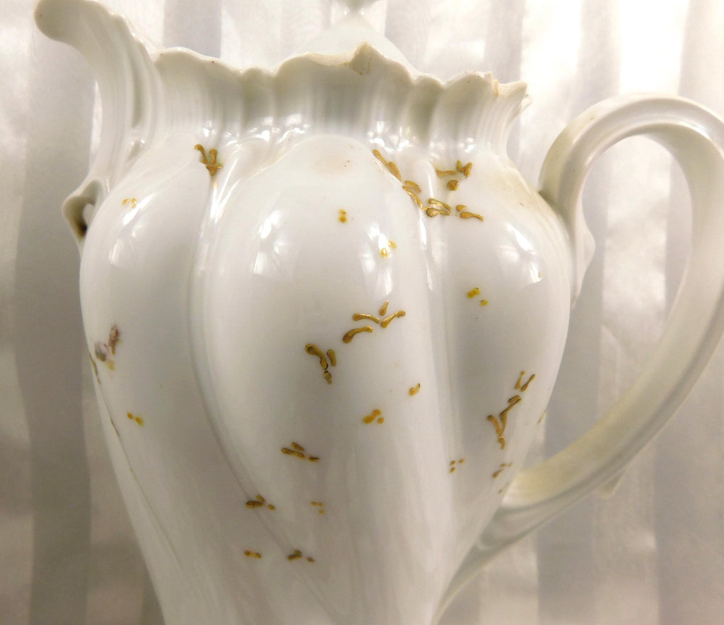 Reinhold Schlegelmilch RS Prussia White Chocolate Pot # 26892