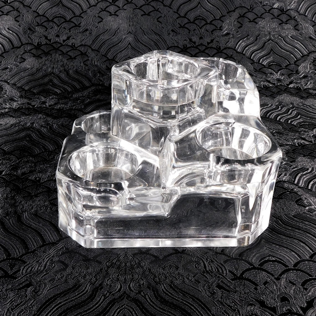 Partylight Clear Crystal Five Candle Candlelabra # 27606