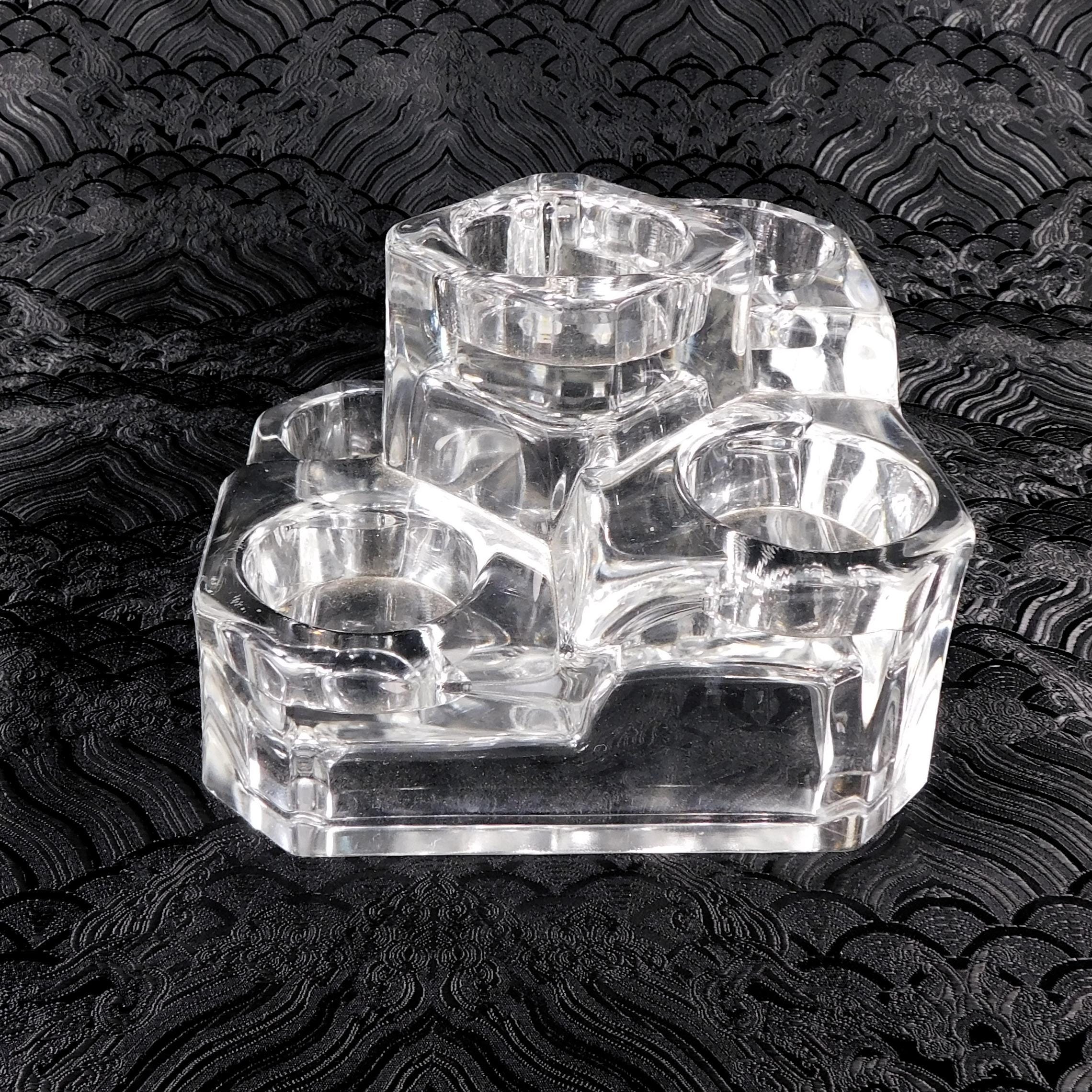 Partylight Clear Crystal Five Candle Candlelabra # 27606