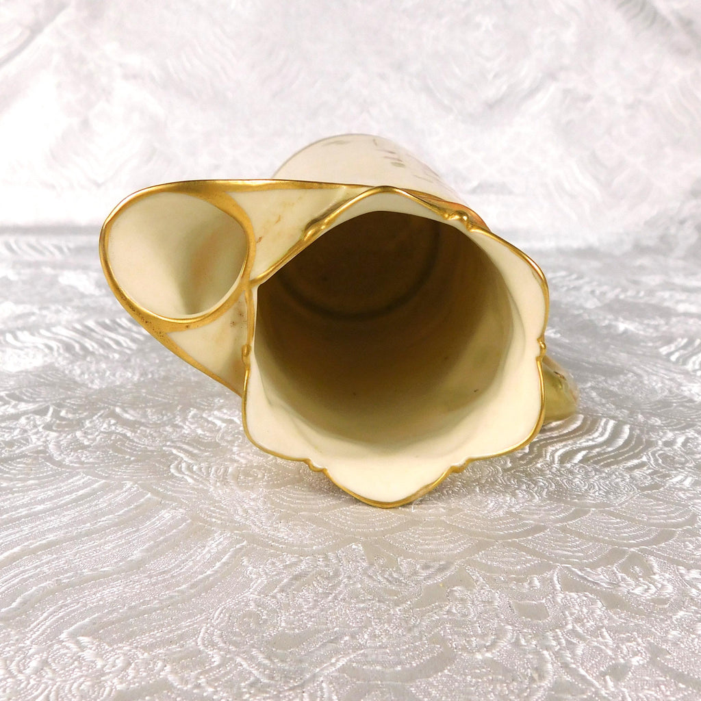 Royal Worcester Pitcher or Jug with Gold Trim # 27585
