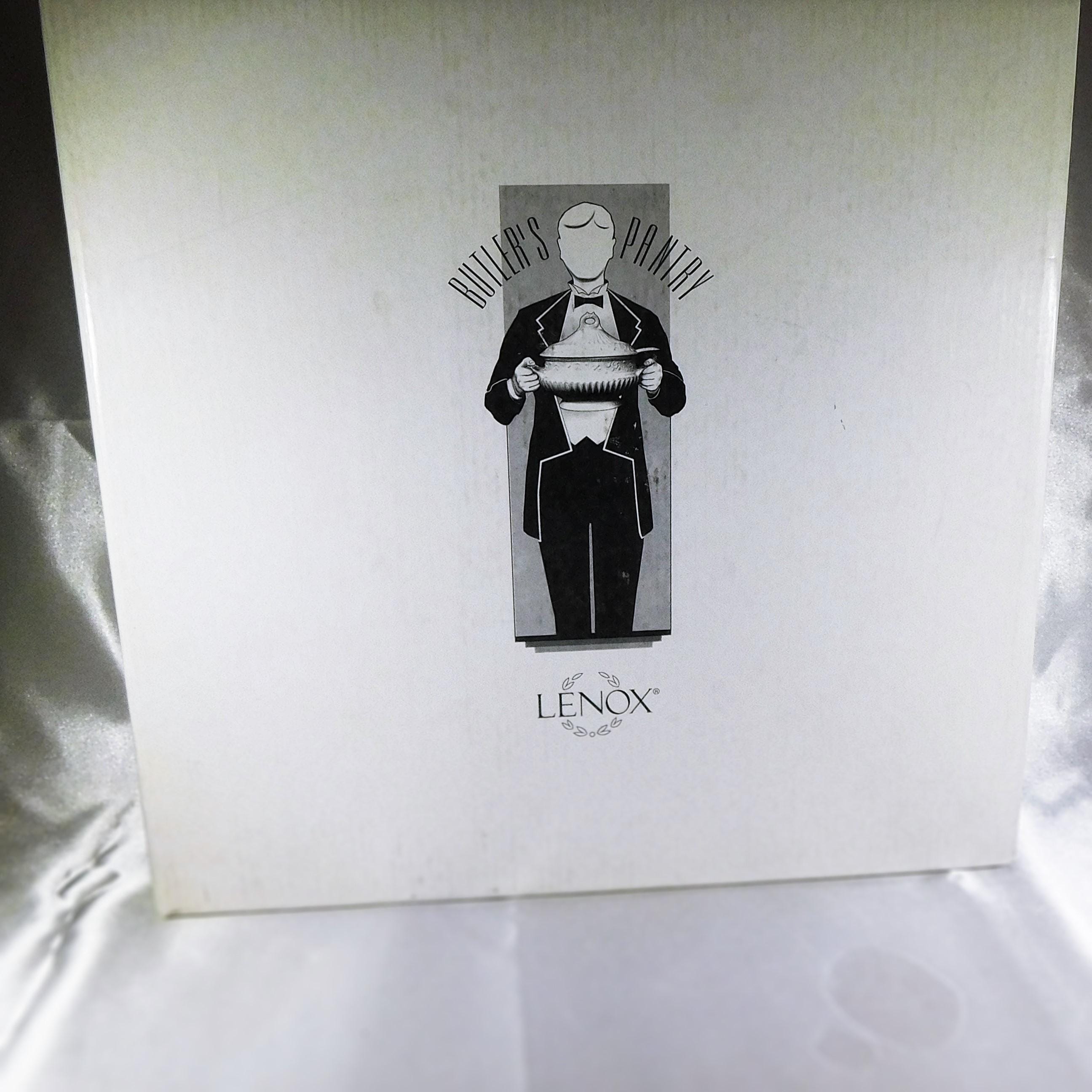 Lenox Large Silver Serving Bowl in Butler’s Pantry # 22007