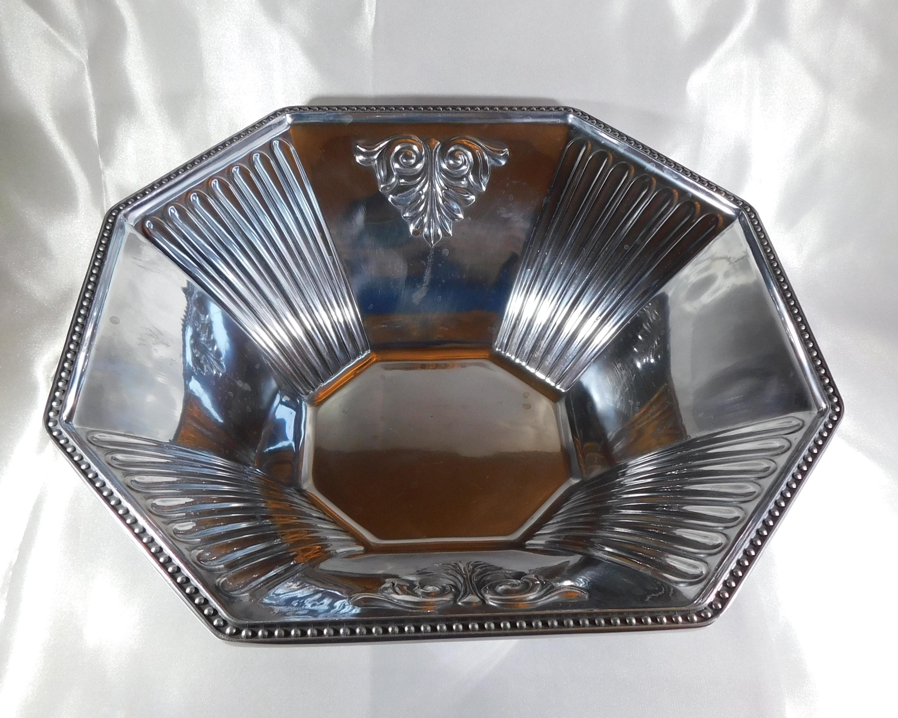 Lenox Large Silver Serving Bowl in Butler’s Pantry # 22007