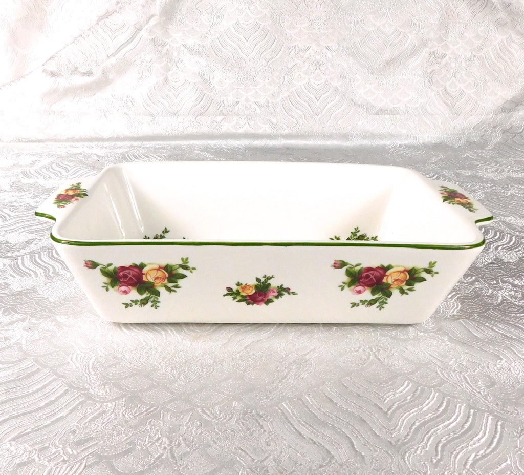 Royal Albert Old Country Roses Loaf Pan # 27611