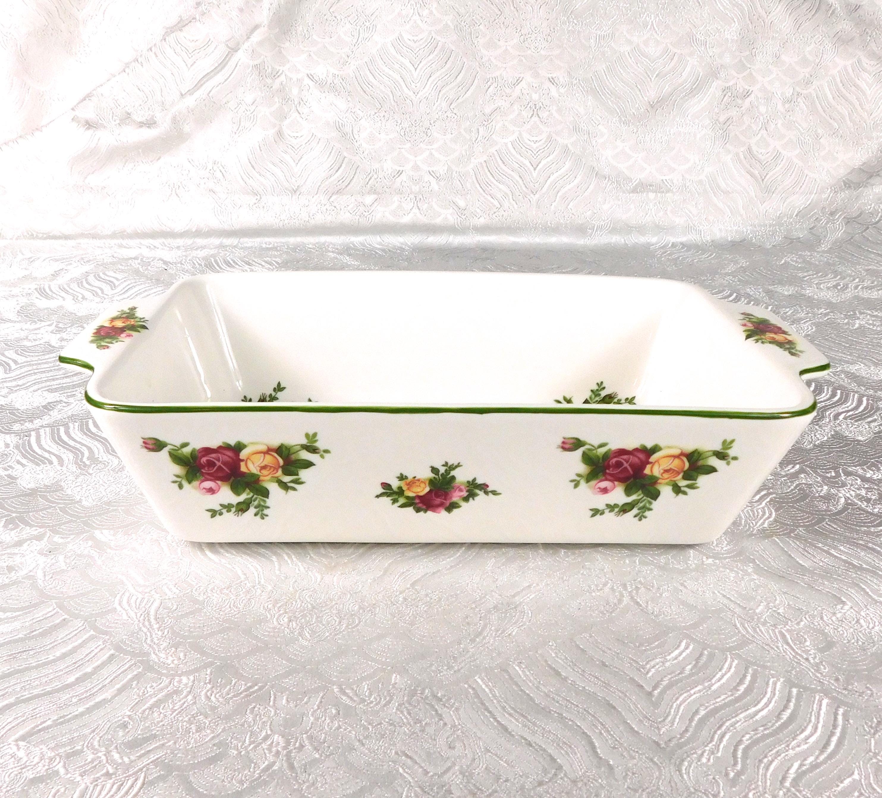 Royal Albert Old Country Roses Loaf Pan # 27611