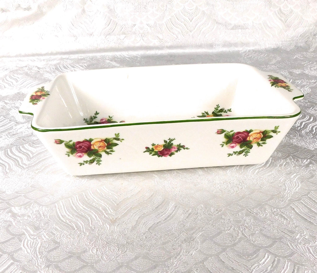 Royal Albert Old Country Roses Loaf Pan # 27611