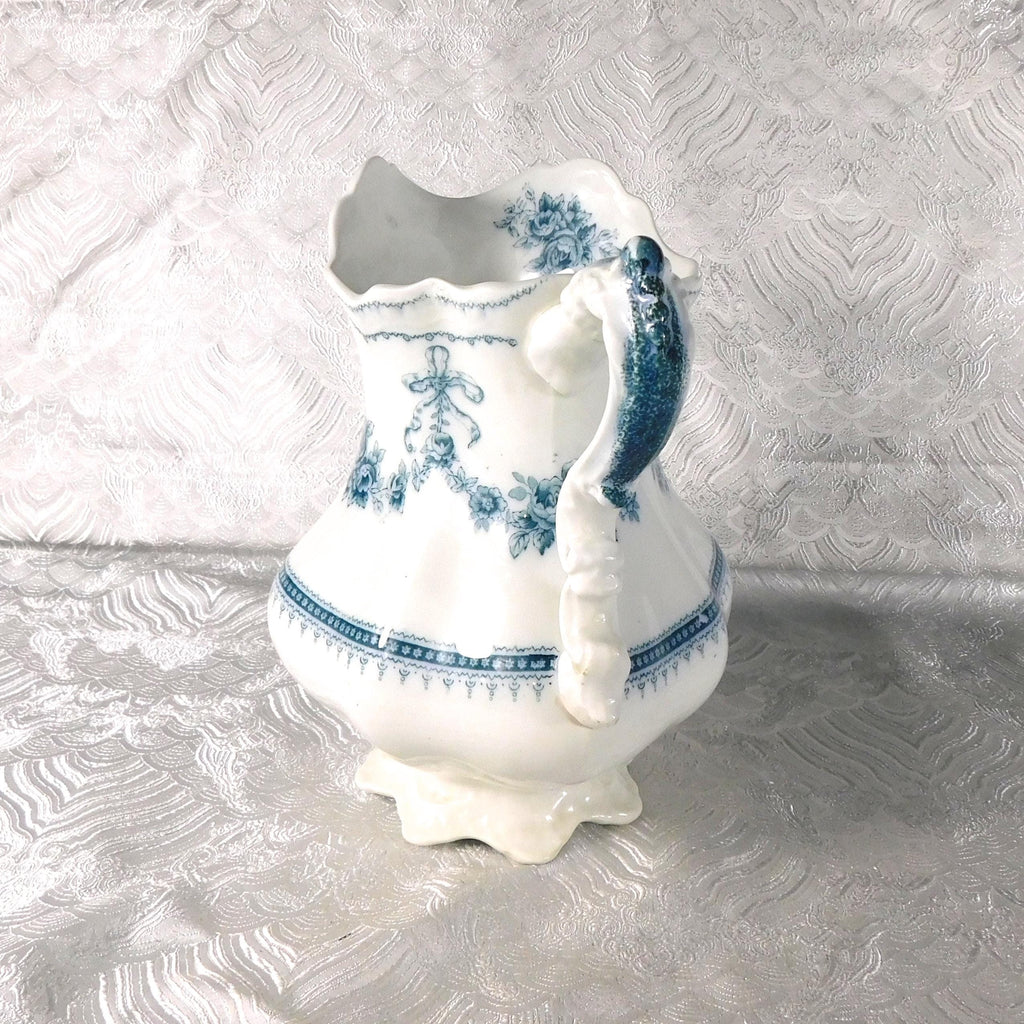Johnson Brothers Flow Blue 40 Ounce Pitcher in Glenwood # 27675