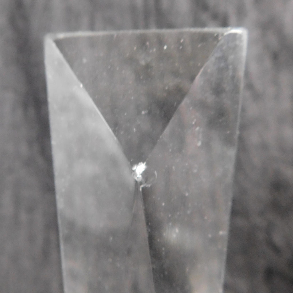 Cut Glass Perfume Bottle with Damaged Stopper # 26372