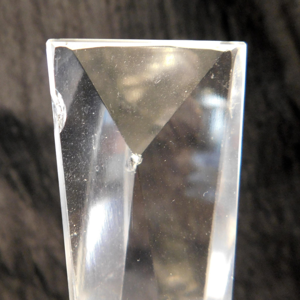 Cut Glass Perfume Bottle with Damaged Stopper # 26372