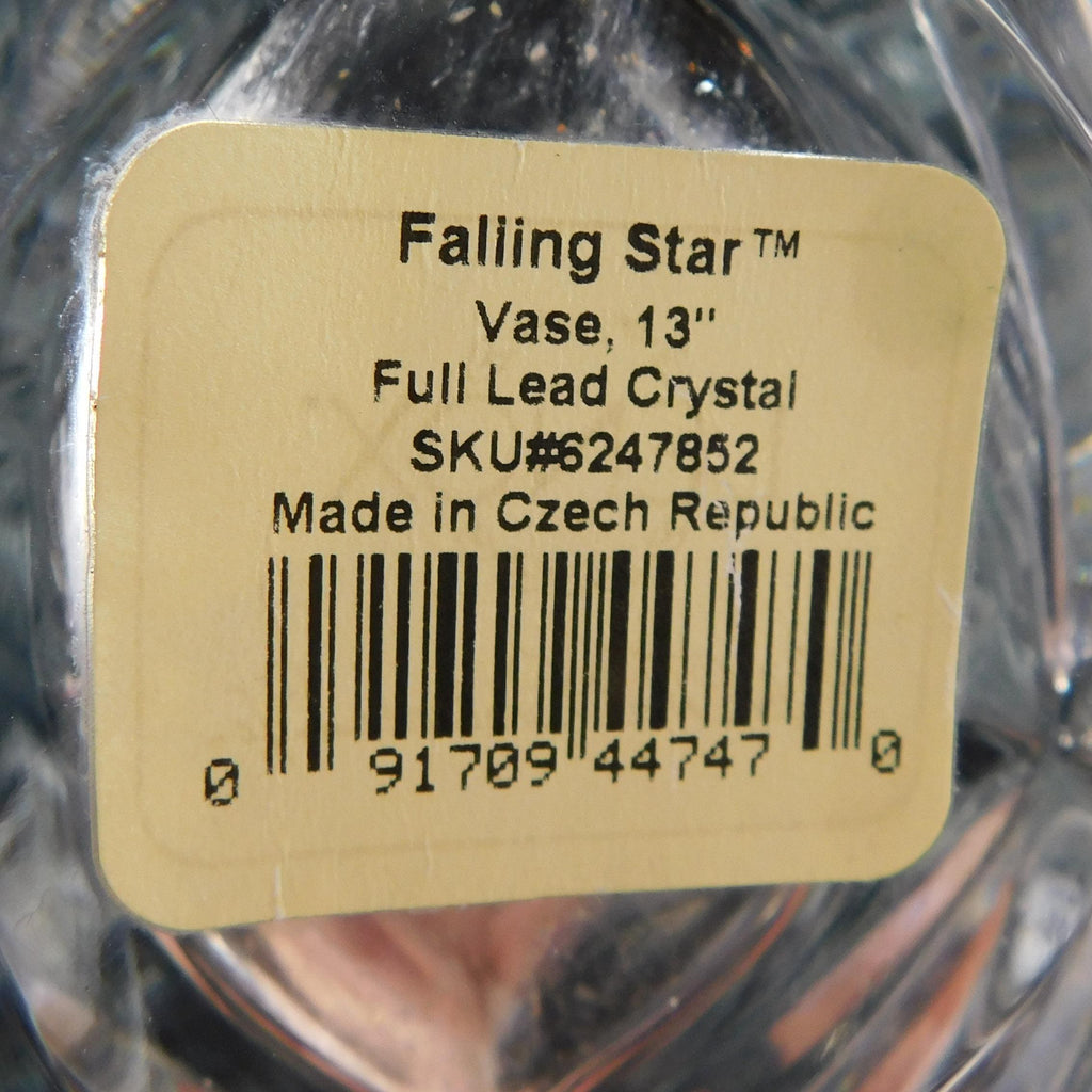 Lenox Falling Star Cut Crystal Vase # 27691