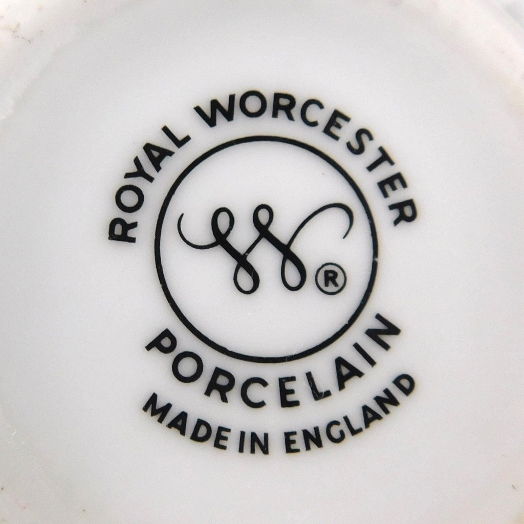 Royal Worcester Set of Two Egg Coddlers in Evesham Gold # 27641