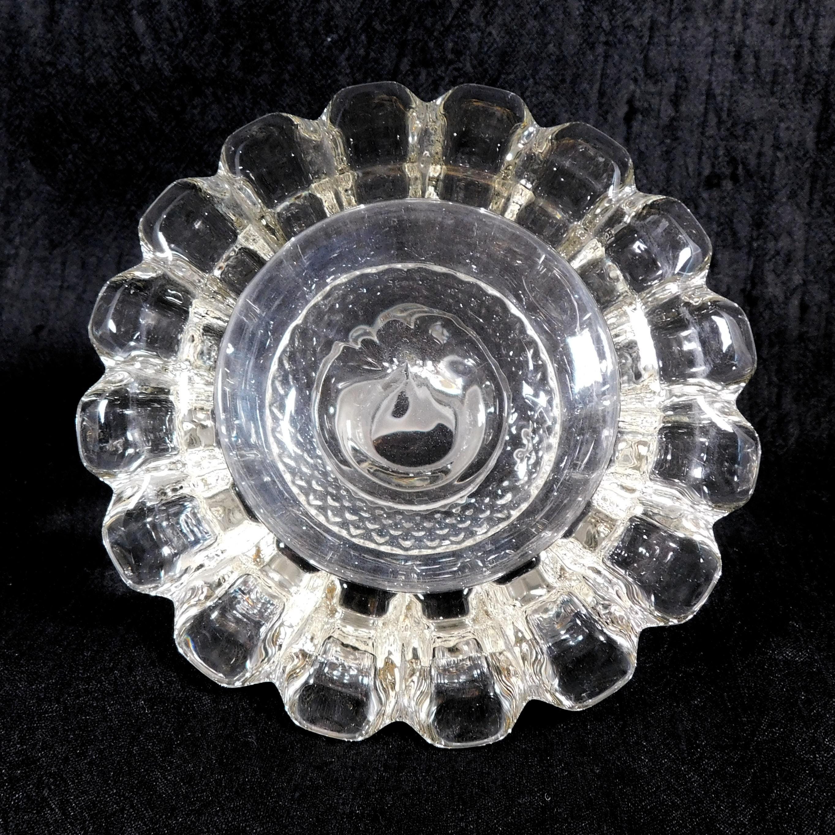 Flat Bottom Perfume Bottle with Large Open Stopper # 26331