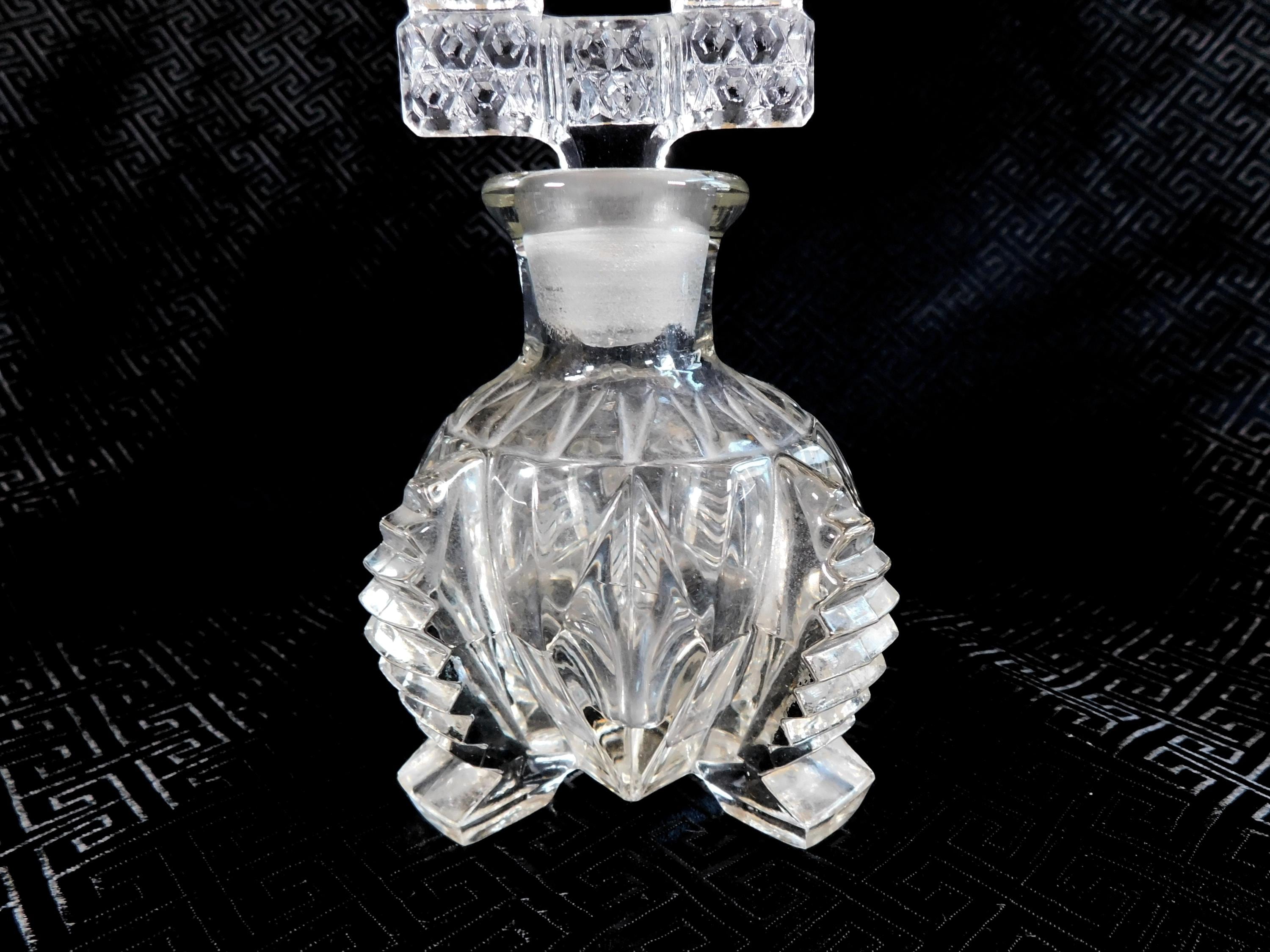 Clear Glass Perfume Bottle # 23511