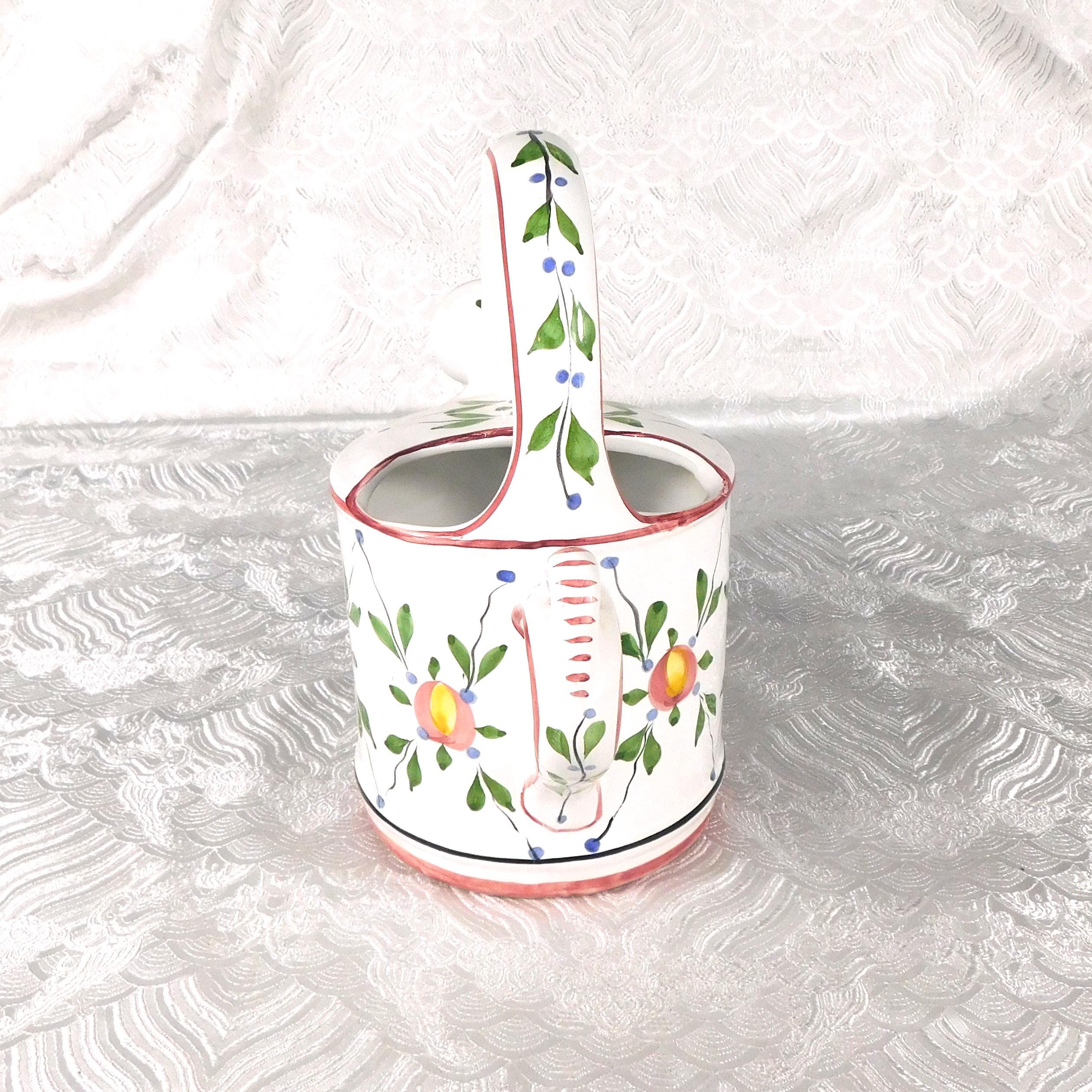 RC CL Portugal Small Ceramic Watering Can # 27582