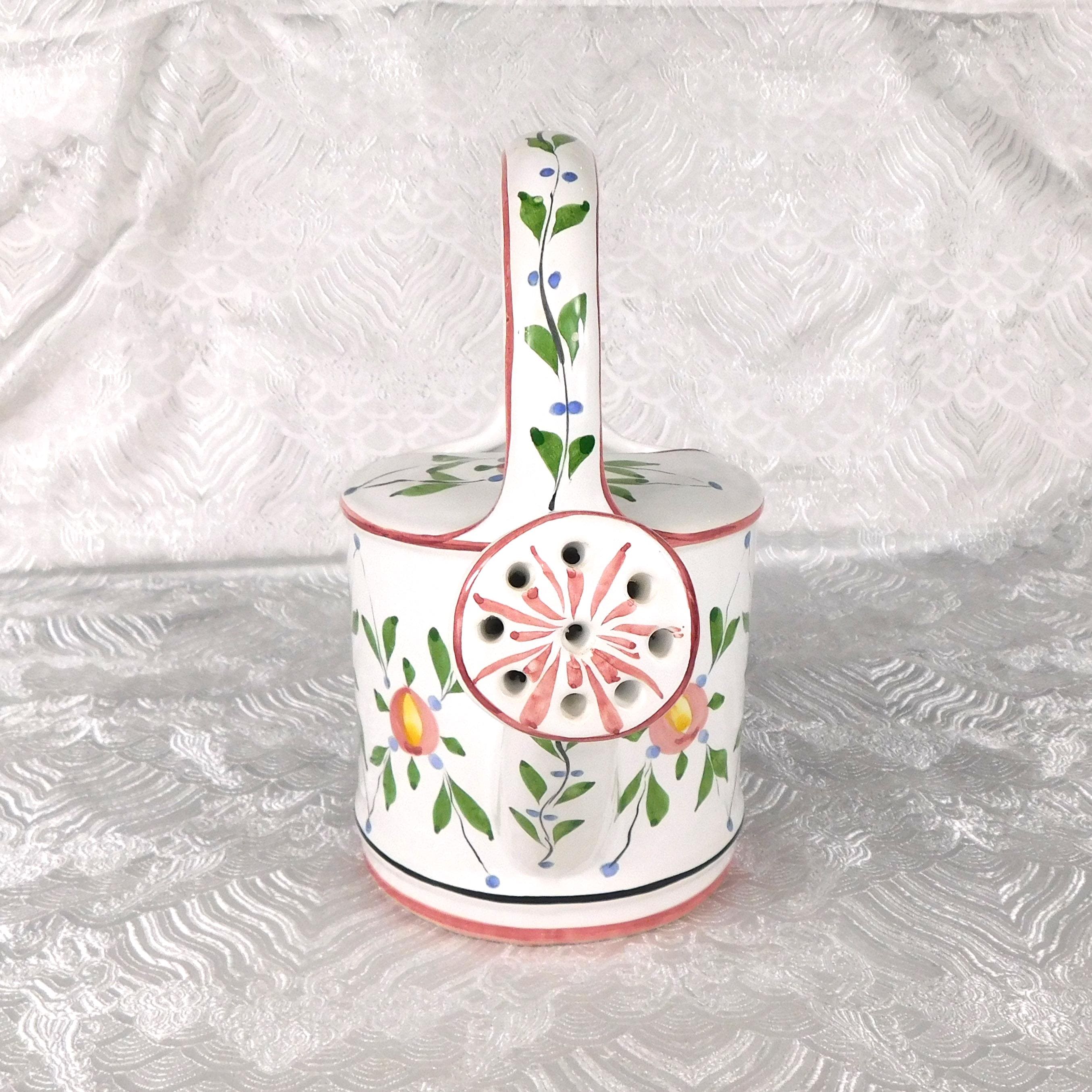 RC CL Portugal Small Ceramic Watering Can # 27582
