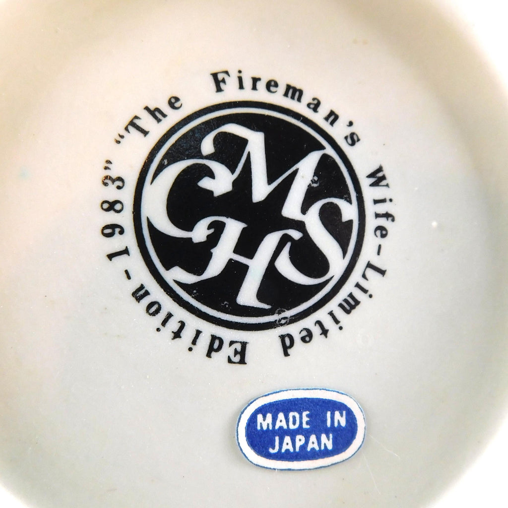 The Fireman’s Family Pale Green Jasperware Pitcher or Jug # 27385
