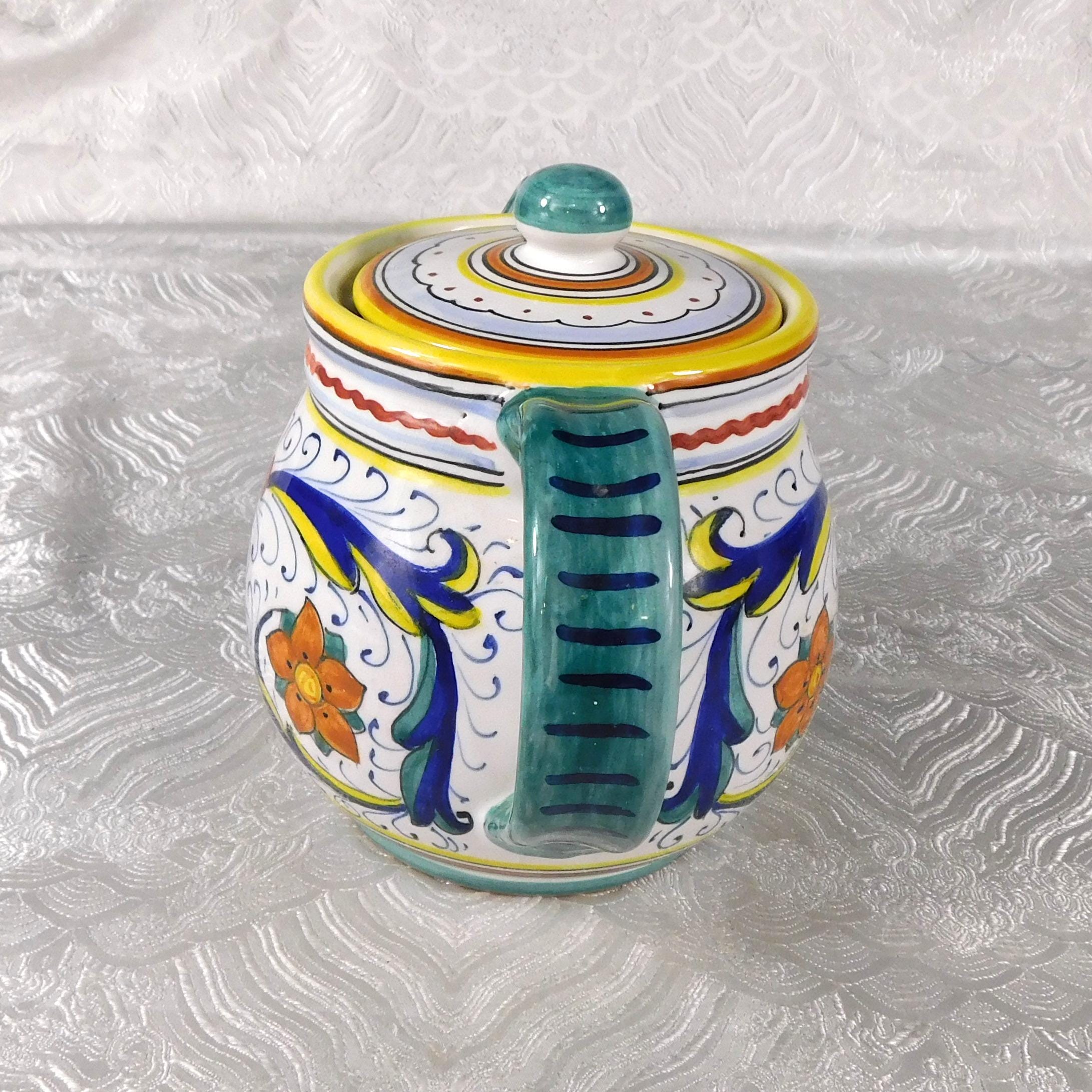 Small Multicolor Pitcher from Italy # 27548