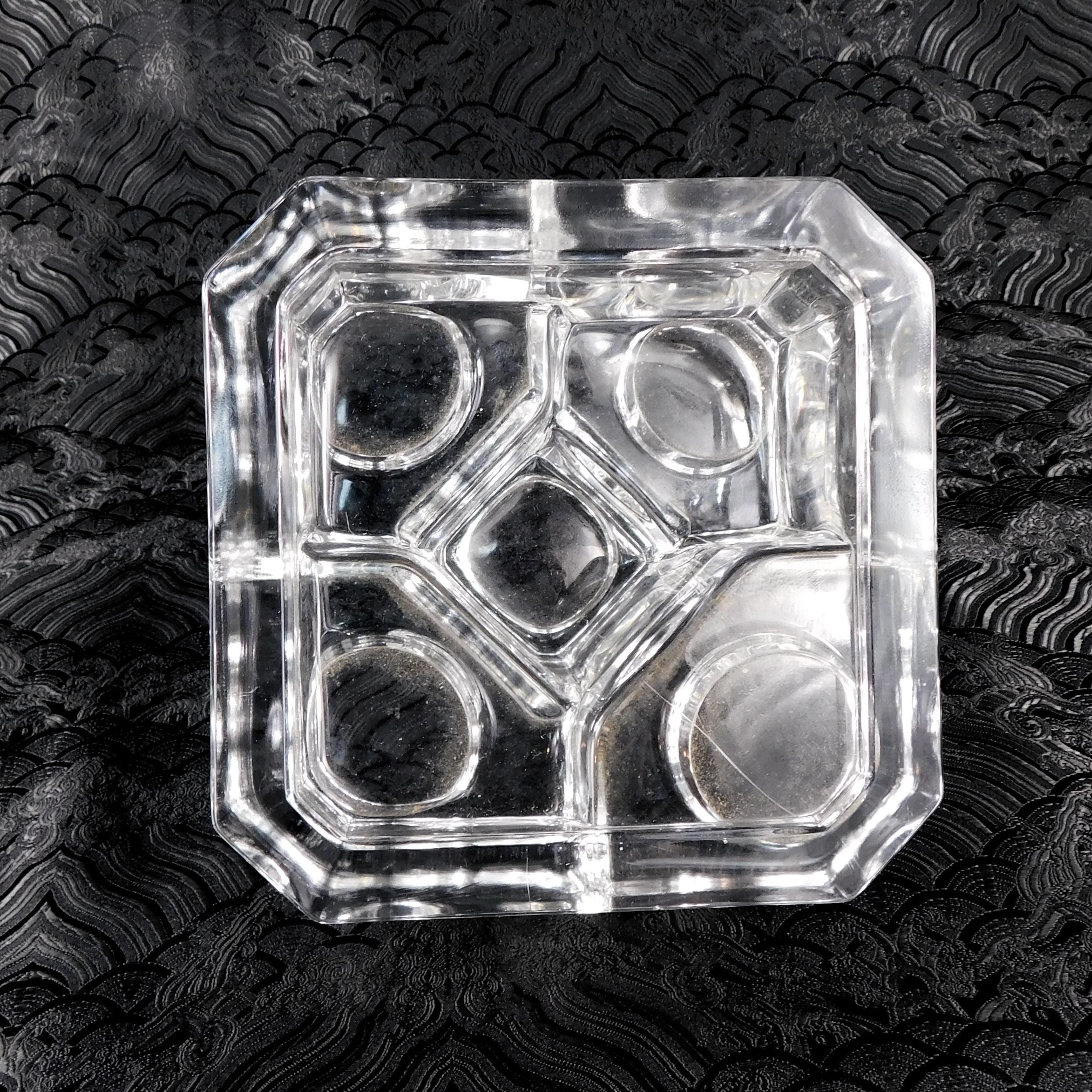 Partylight Clear Crystal Five Candle Candlelabra # 27606