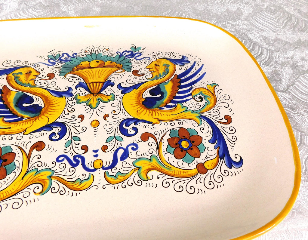 Ceramica Nova Deruta Colorful Serving Tray # 27631