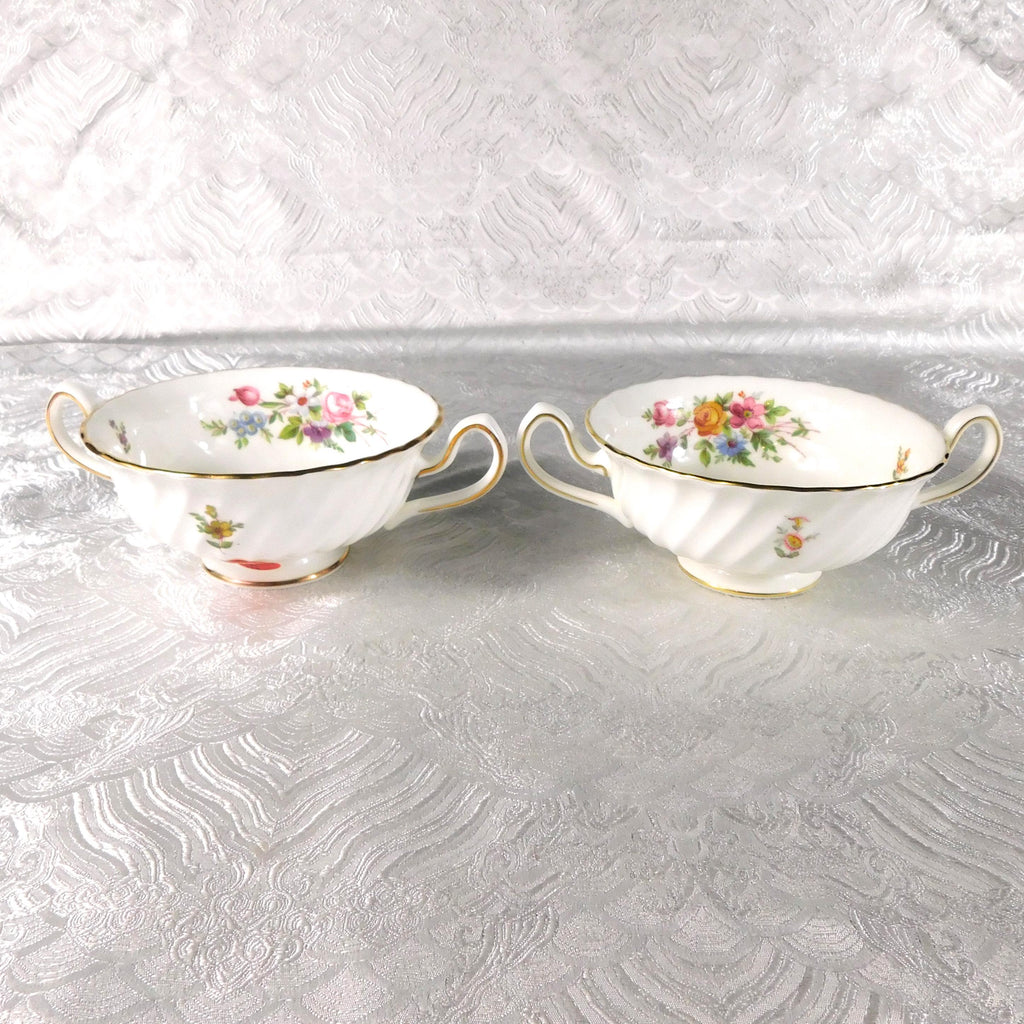 Lot of Minton Bullion Cups in the Marlow Pattern # 27684