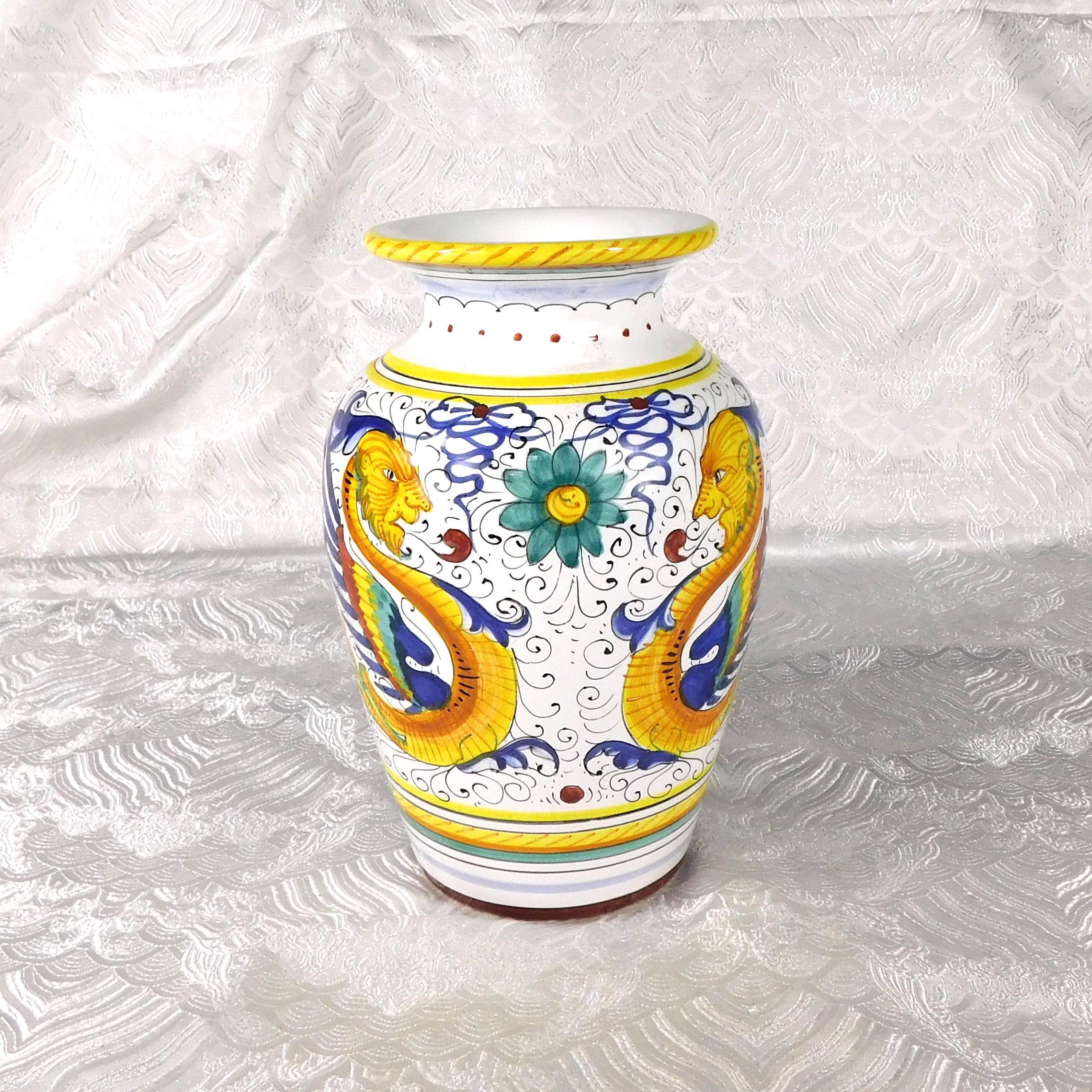 Sambucco Pottery Vase from Italy # 27590