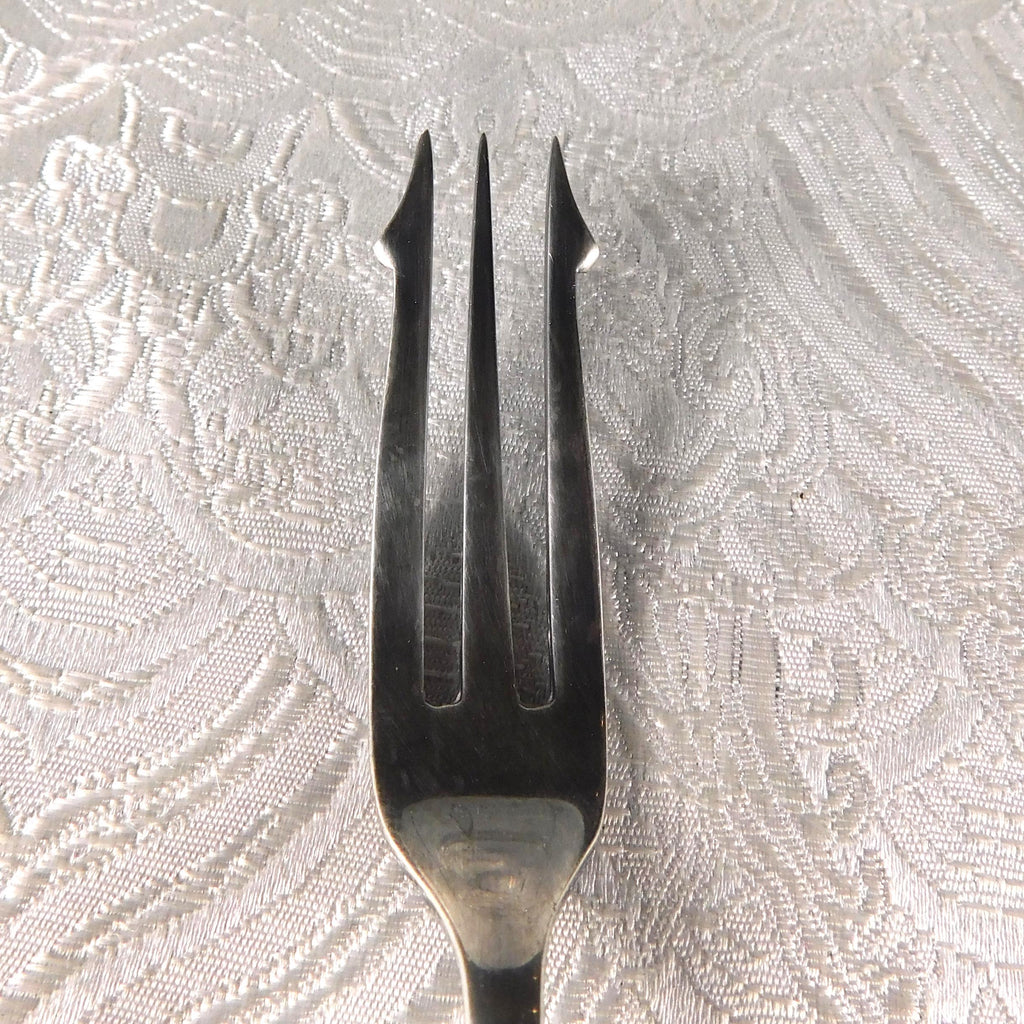Glass Pickle Jar with EPNS Stand and Fork # 27705