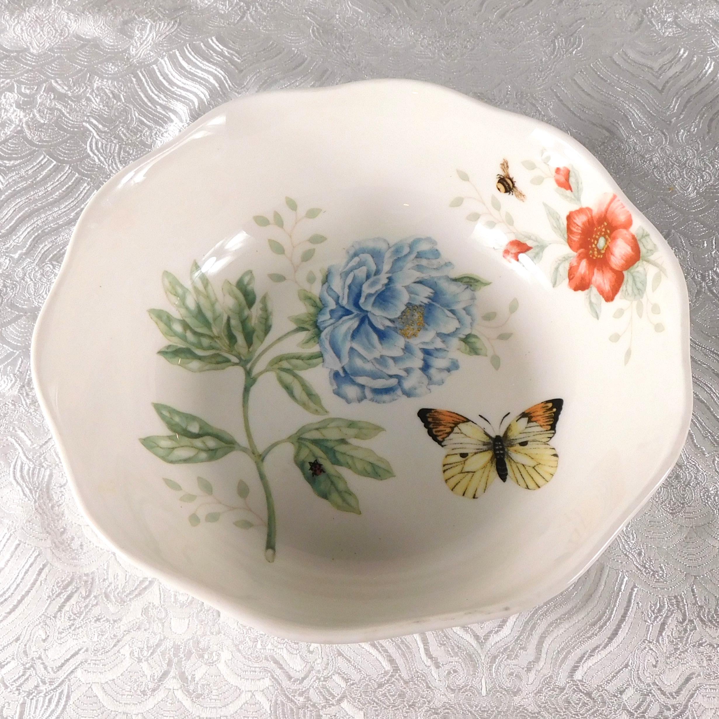 Lenox Seven Inch All Purpose Bowl in Butterfly Meadow # 27334