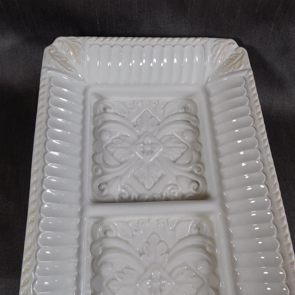 Lenox Three Section Hors d’oeuvre Tray in Butler's Pantry # 25880