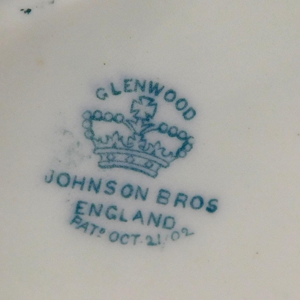 Johnson Brothers Flow Blue 40 Ounce Pitcher in Glenwood # 27675