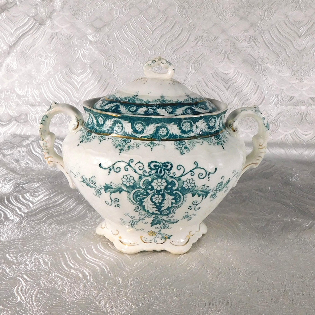 John Maddock and Sons Covered Sugar Bowl in Yale # 27728