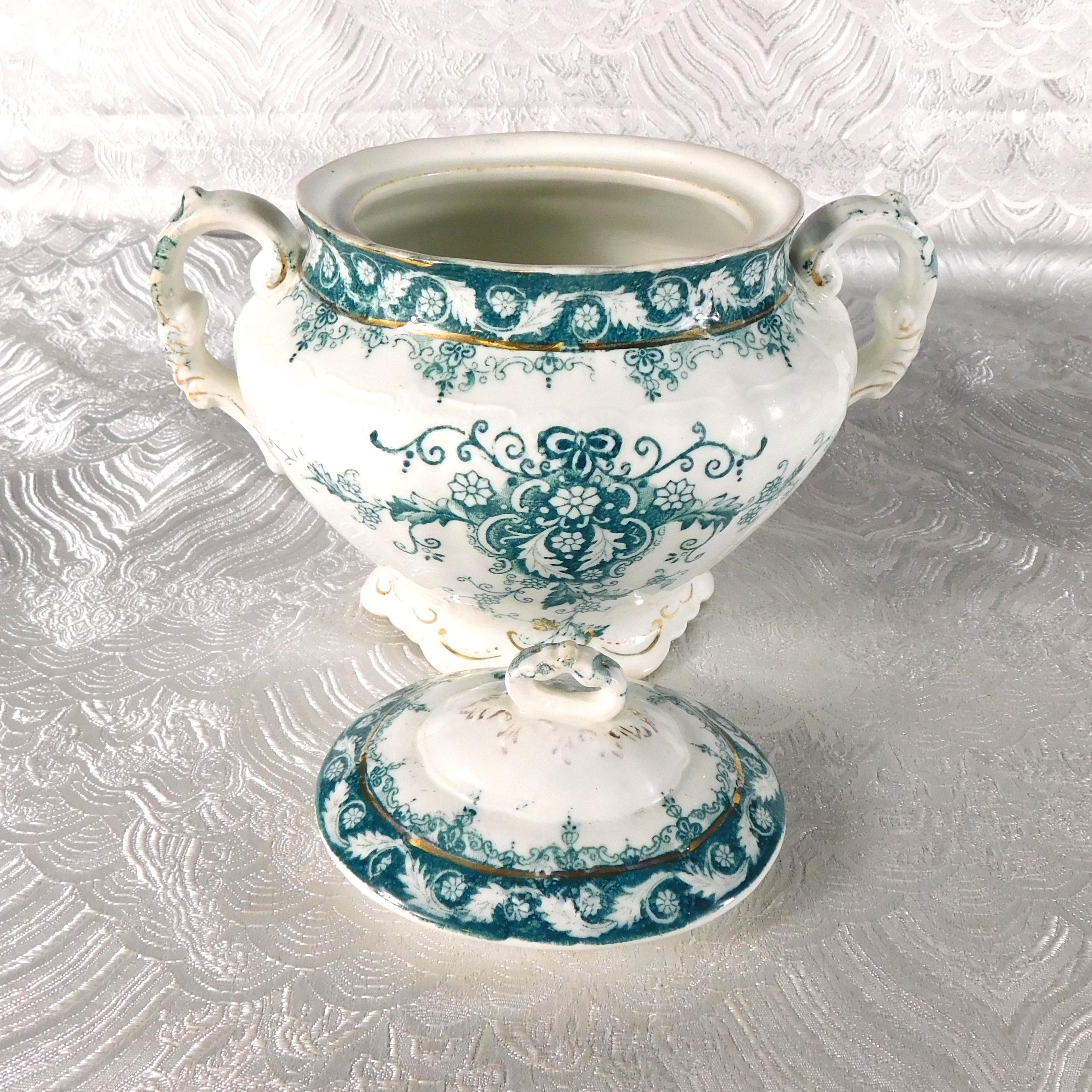 John Maddock and Sons Covered Sugar Bowl in Yale # 27728