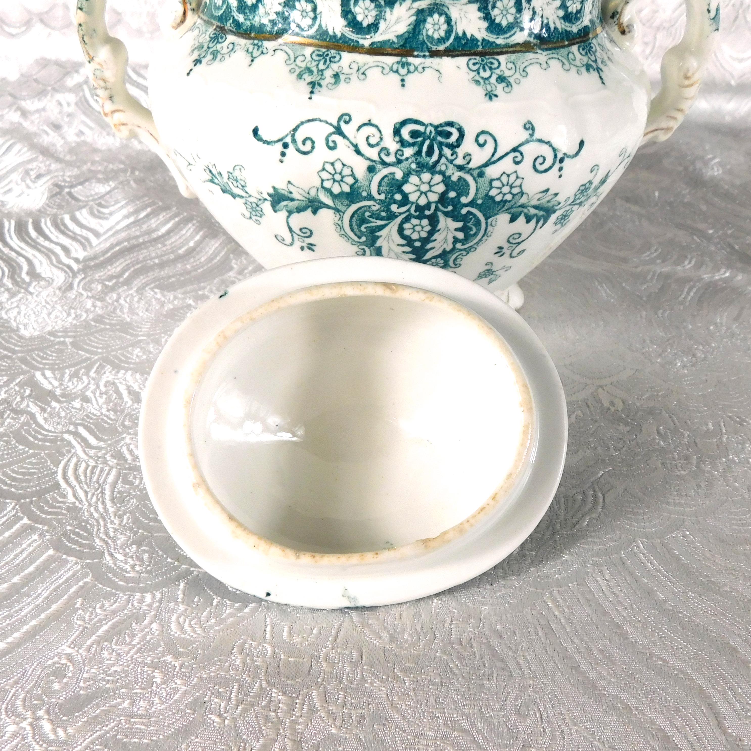 John Maddock and Sons Covered Sugar Bowl in Yale # 27728