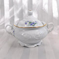 Wawel Sugar Bowl with Purple Flowers # 26671