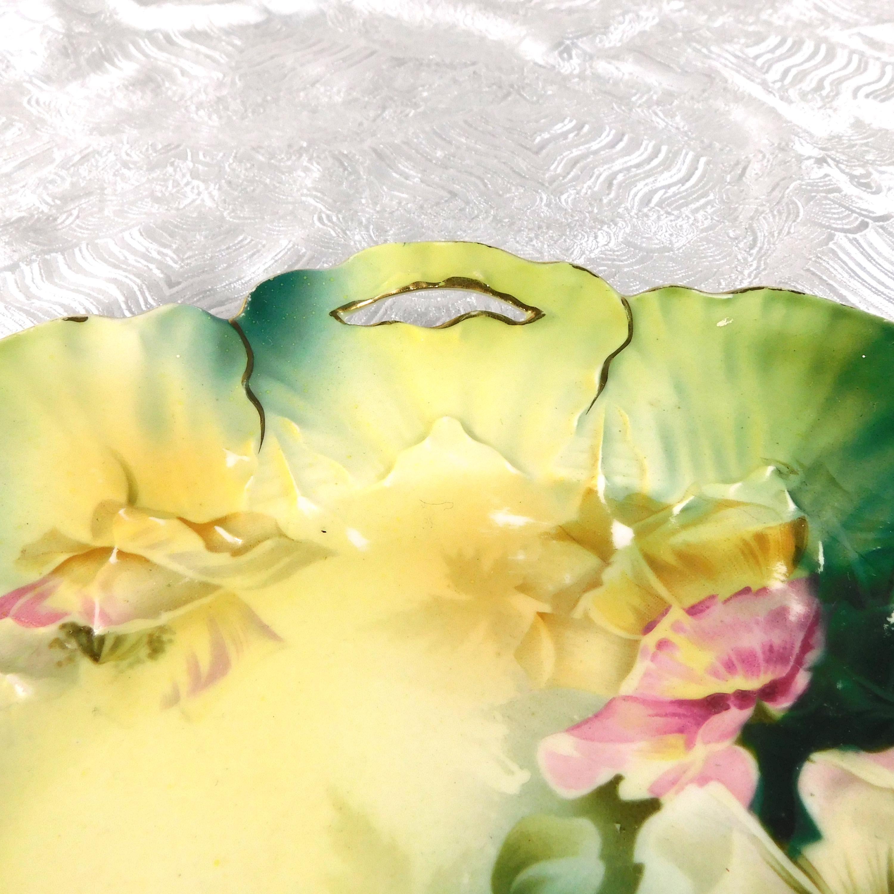 Reinhold Schlegelmilch Floral Plate or Tray # 27369