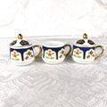 Lot of Three Pots De Cream with Two Lids # 27579