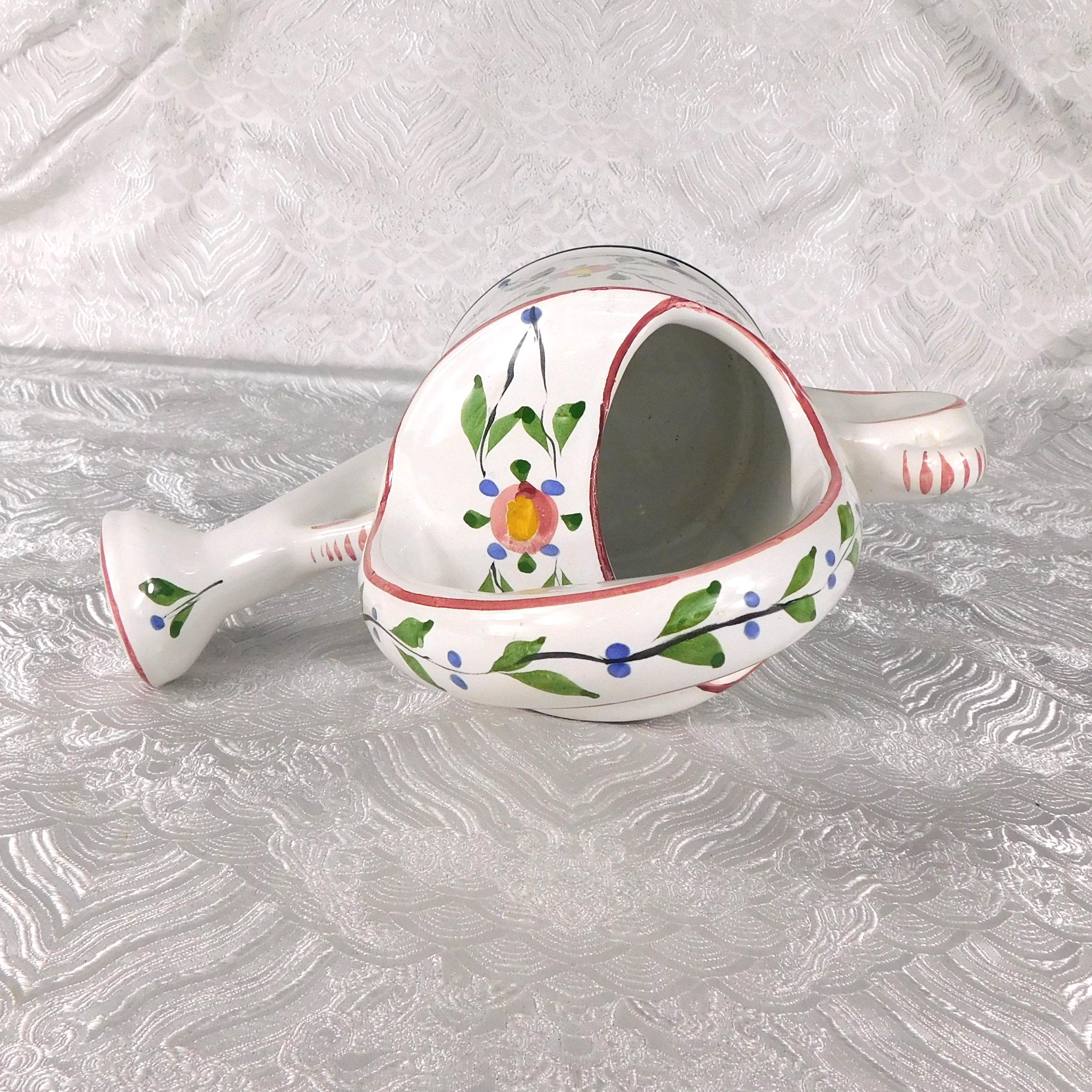 RC CL Portugal Small Ceramic Watering Can # 27582