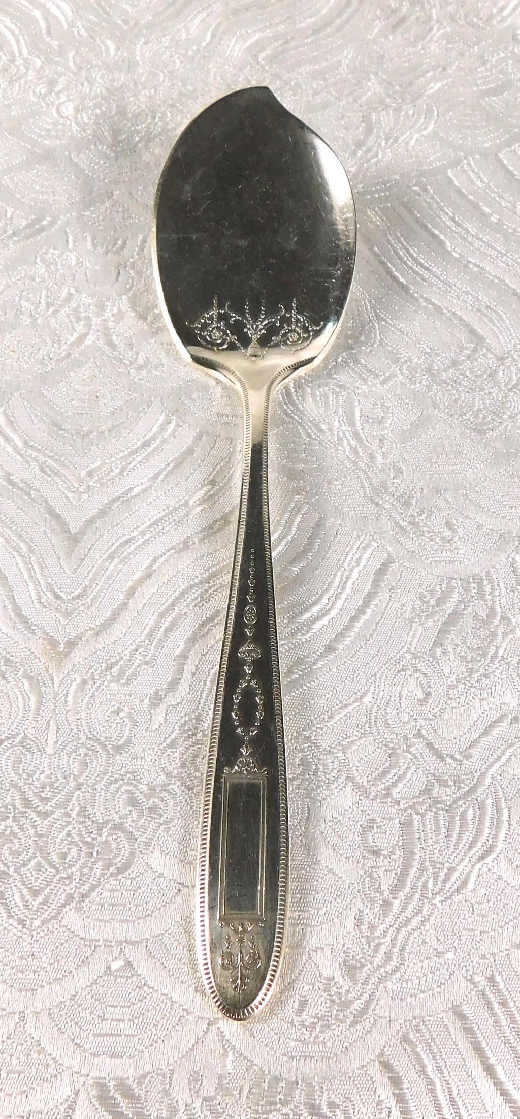 Oneida Silver Plate Jelly Server Spoon in Grosvenor # 27467