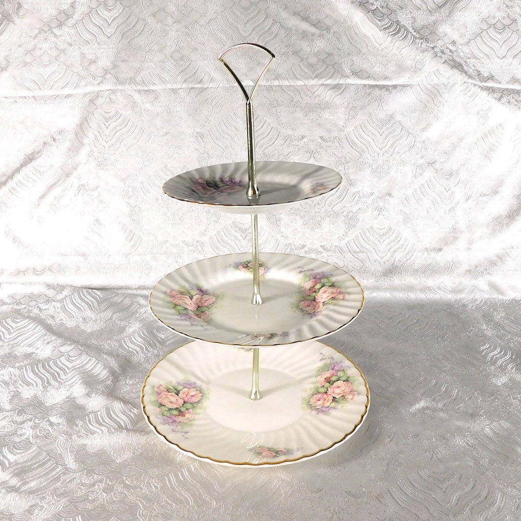 Regency English Bone China Three Tier Serving Tray # 27709