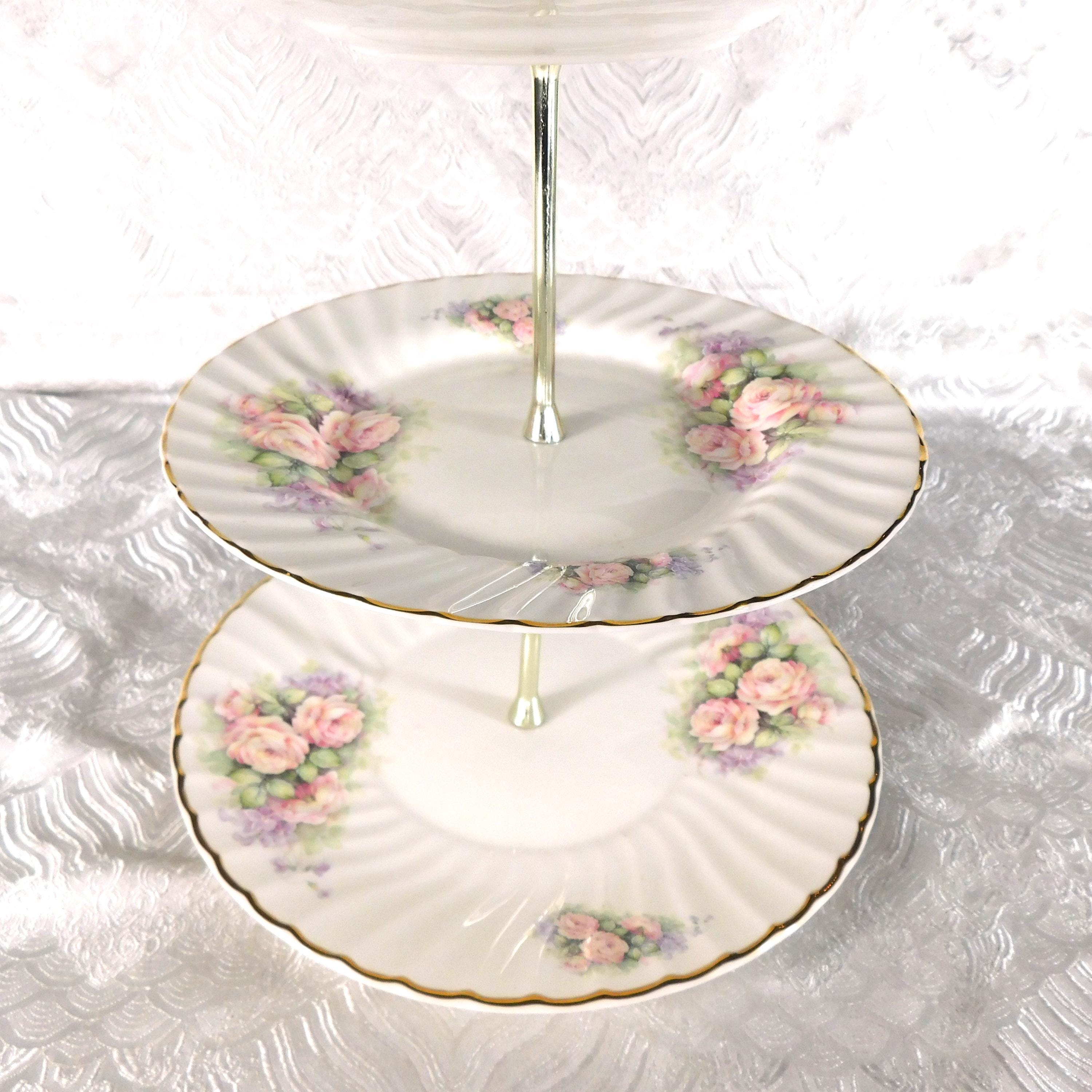 Regency English Bone China Three Tier Serving Tray # 27709