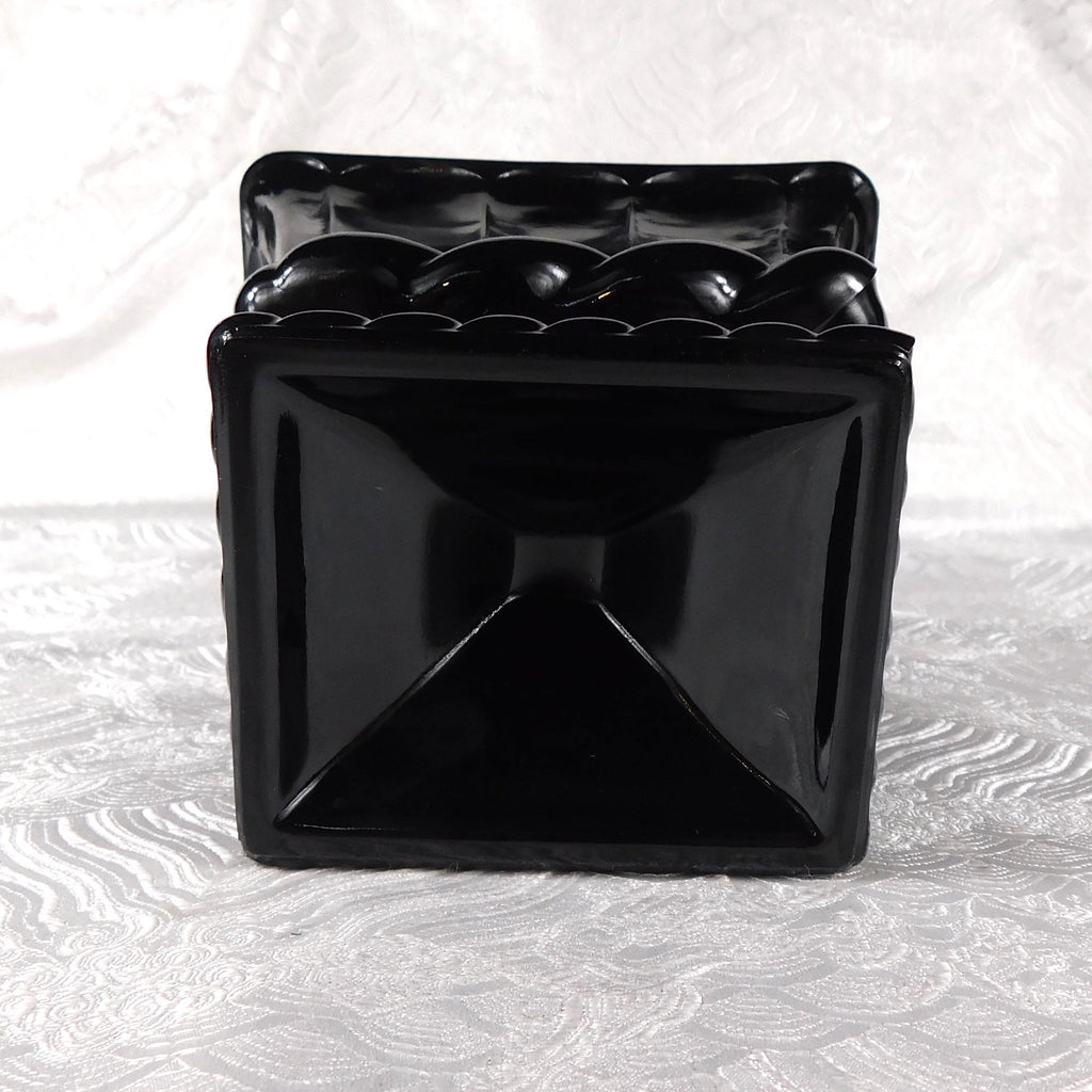 Black Footed Glass Vase # 27546