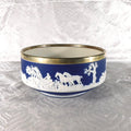William Adams Dark Blue Large Jasperware Bowl # 27719