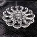 Clear Glass Deviled Egg Serving Tray # 27744
