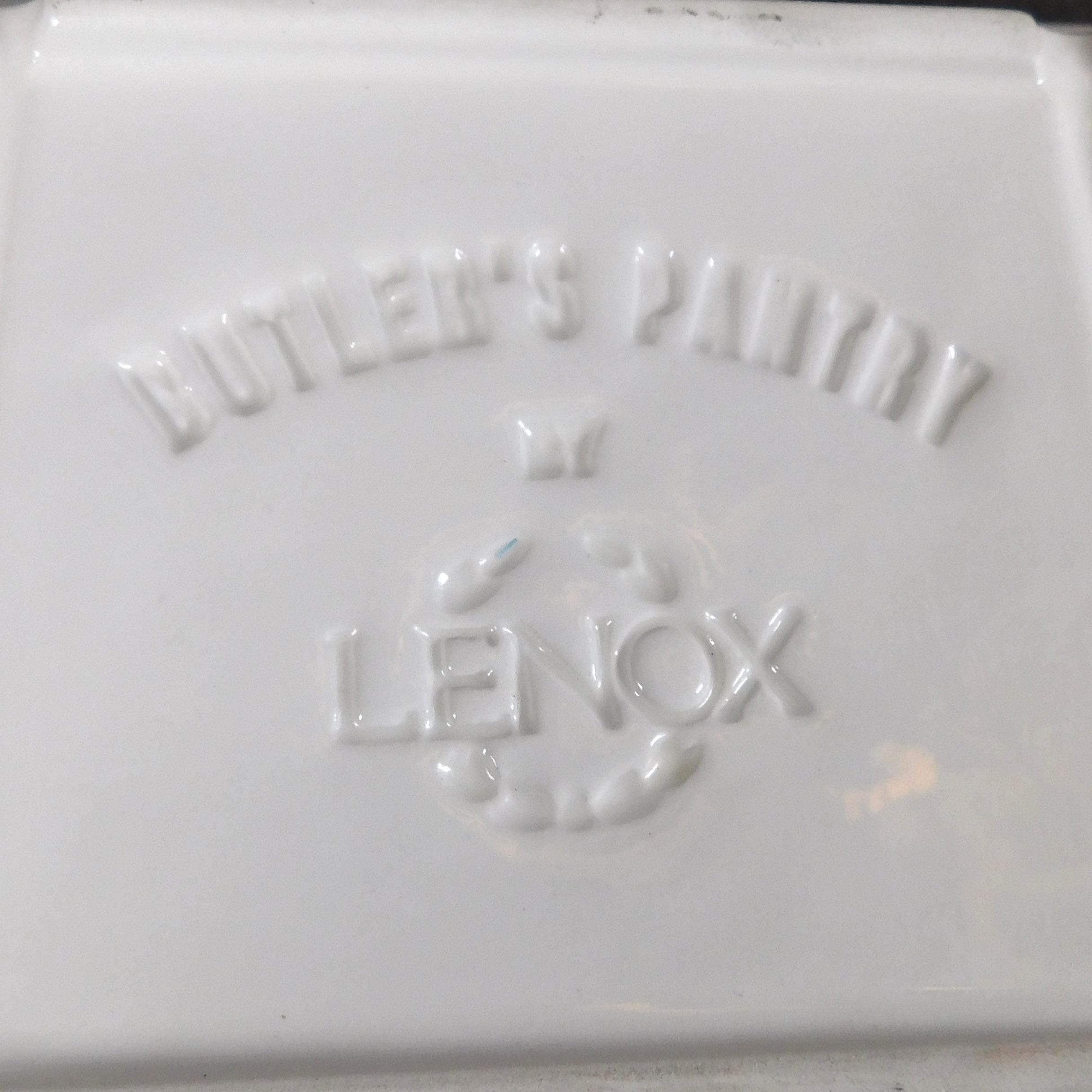Lenox Three Section Hors d’oeuvre Tray in Butler's Pantry # 25880